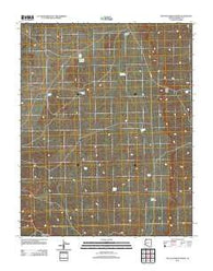 Sullivan Draw North Arizona Historical topographic map, 1:24000 scale, 7.5 X 7.5 Minute, Year 2011