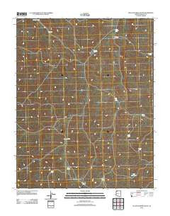 Sullivan Draw South Arizona Historical topographic map, 1:24000 scale, 7.5 X 7.5 Minute, Year 2011