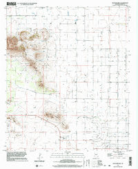 Sulphur Hills Arizona Historical topographic map, 1:24000 scale, 7.5 X 7.5 Minute, Year 1996