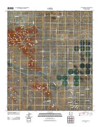 Sulphur Hills Arizona Historical topographic map, 1:24000 scale, 7.5 X 7.5 Minute, Year 2011
