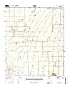 Sulphur Spring Arizona Current topographic map, 1:24000 scale, 7.5 X 7.5 Minute, Year 2014