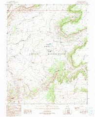 Sun Altar Arizona Historical topographic map, 1:24000 scale, 7.5 X 7.5 Minute, Year 1991