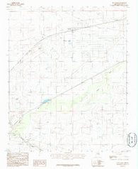 Sun Valley Arizona Historical topographic map, 1:24000 scale, 7.5 X 7.5 Minute, Year 1986
