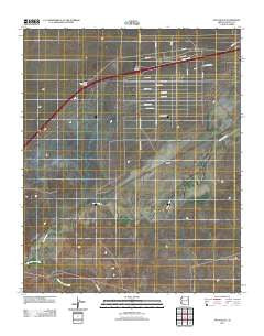 Sun Valley Arizona Historical topographic map, 1:24000 scale, 7.5 X 7.5 Minute, Year 2011