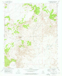 Sunflower Butte Arizona Historical topographic map, 1:24000 scale, 7.5 X 7.5 Minute, Year 1973