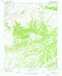 Sunrise Springs Arizona Historical topographic map, 1:24000 scale, 7.5 X 7.5 Minute, Year 1973
