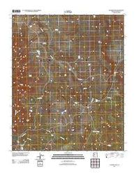 Sunrise Peak Arizona Historical topographic map, 1:24000 scale, 7.5 X 7.5 Minute, Year 2011