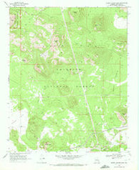 Sunset Crater East Arizona Historical topographic map, 1:24000 scale, 7.5 X 7.5 Minute, Year 1969