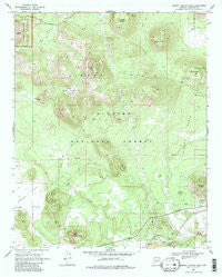 Sunset Crater East Arizona Historical topographic map, 1:24000 scale, 7.5 X 7.5 Minute, Year 1969