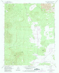 Sunset Crater West Arizona Historical topographic map, 1:24000 scale, 7.5 X 7.5 Minute, Year 1966