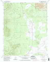 Sunset Crater West Arizona Historical topographic map, 1:24000 scale, 7.5 X 7.5 Minute, Year 1966