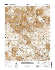 Sunset Crater East Arizona Current topographic map, 1:24000 scale, 7.5 X 7.5 Minute, Year 2014