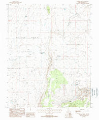 Sunshine Ridge Arizona Historical topographic map, 1:24000 scale, 7.5 X 7.5 Minute, Year 1988