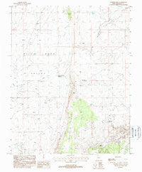 Sunshine Ridge Arizona Historical topographic map, 1:24000 scale, 7.5 X 7.5 Minute, Year 1988