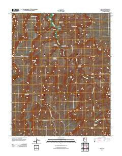 Supai Arizona Historical topographic map, 1:24000 scale, 7.5 X 7.5 Minute, Year 2011