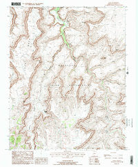 Supai Arizona Historical topographic map, 1:24000 scale, 7.5 X 7.5 Minute, Year 1988