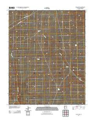 Supai Camp Arizona Historical topographic map, 1:24000 scale, 7.5 X 7.5 Minute, Year 2011