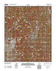 Superior Arizona Historical topographic map, 1:24000 scale, 7.5 X 7.5 Minute, Year 2011