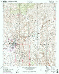 Superior Arizona Historical topographic map, 1:24000 scale, 7.5 X 7.5 Minute, Year 1948