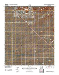 Superstition Mountains SW Arizona Historical topographic map, 1:24000 scale, 7.5 X 7.5 Minute, Year 2011