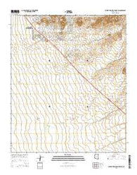 Superstition Mountains SW Arizona Current topographic map, 1:24000 scale, 7.5 X 7.5 Minute, Year 2014