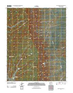 Sweathouse Peak Arizona Historical topographic map, 1:24000 scale, 7.5 X 7.5 Minute, Year 2011