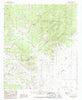 Swede Peak Arizona Historical topographic map, 1:24000 scale, 7.5 X 7.5 Minute, Year 1986