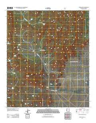 Swede Peak Arizona Historical topographic map, 1:24000 scale, 7.5 X 7.5 Minute, Year 2012