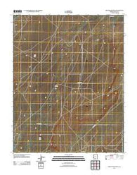 Sweetwater Mesa Arizona Historical topographic map, 1:24000 scale, 7.5 X 7.5 Minute, Year 2011