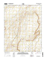 Sweetwater Mesa Arizona Current topographic map, 1:24000 scale, 7.5 X 7.5 Minute, Year 2014