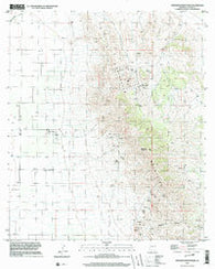 Swisshelm Mountain Arizona Historical topographic map, 1:24000 scale, 7.5 X 7.5 Minute, Year 1996