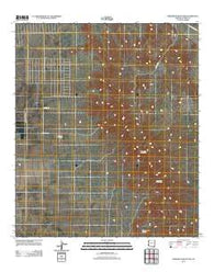 Swisshelm Mountain Arizona Historical topographic map, 1:24000 scale, 7.5 X 7.5 Minute, Year 2011