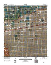 Tacna Arizona Historical topographic map, 1:24000 scale, 7.5 X 7.5 Minute, Year 2011