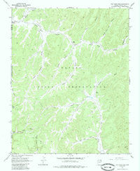 Tah Chee Wash Arizona Historical topographic map, 1:24000 scale, 7.5 X 7.5 Minute, Year 1968