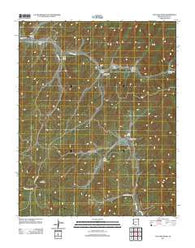 Tah Chee Wash Arizona Historical topographic map, 1:24000 scale, 7.5 X 7.5 Minute, Year 2011