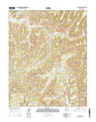 Tah Chee Wash Arizona Current topographic map, 1:24000 scale, 7.5 X 7.5 Minute, Year 2014
