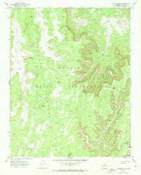 Tall Mountain Arizona Historical topographic map, 1:24000 scale, 7.5 X 7.5 Minute, Year 1970