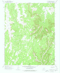 Tall Mountain Arizona Historical topographic map, 1:24000 scale, 7.5 X 7.5 Minute, Year 1970
