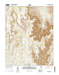 Tall Mountain Arizona Current topographic map, 1:24000 scale, 7.5 X 7.5 Minute, Year 2014