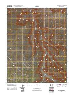 Tall Mountain NW Arizona Historical topographic map, 1:24000 scale, 7.5 X 7.5 Minute, Year 2011