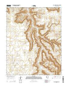 Tall Mountain NW Arizona Current topographic map, 1:24000 scale, 7.5 X 7.5 Minute, Year 2014