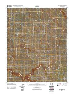 Tall Tree Mesa Arizona Historical topographic map, 1:24000 scale, 7.5 X 7.5 Minute, Year 2011