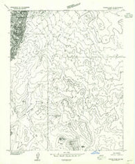 Tanner Wash NE Arizona Historical topographic map, 1:24000 scale, 7.5 X 7.5 Minute, Year 1955