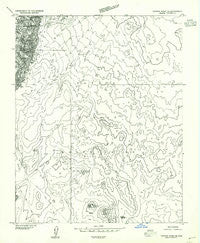 Tanner Wash NE Arizona Historical topographic map, 1:24000 scale, 7.5 X 7.5 Minute, Year 1955