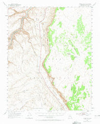 Tanner Wash Arizona Historical topographic map, 1:62500 scale, 15 X 15 Minute, Year 1954