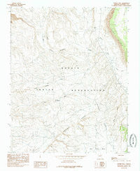 Tanner Well Arizona Historical topographic map, 1:24000 scale, 7.5 X 7.5 Minute, Year 1985