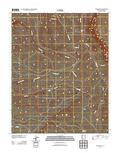 Tanner Well Arizona Historical topographic map, 1:24000 scale, 7.5 X 7.5 Minute, Year 2011