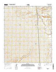Tanque Arizona Current topographic map, 1:24000 scale, 7.5 X 7.5 Minute, Year 2014