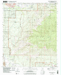 Tanque Verde Peak Arizona Historical topographic map, 1:24000 scale, 7.5 X 7.5 Minute, Year 1996