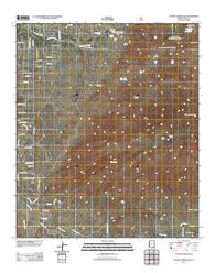 Tanque Verde Peak Arizona Historical topographic map, 1:24000 scale, 7.5 X 7.5 Minute, Year 2011